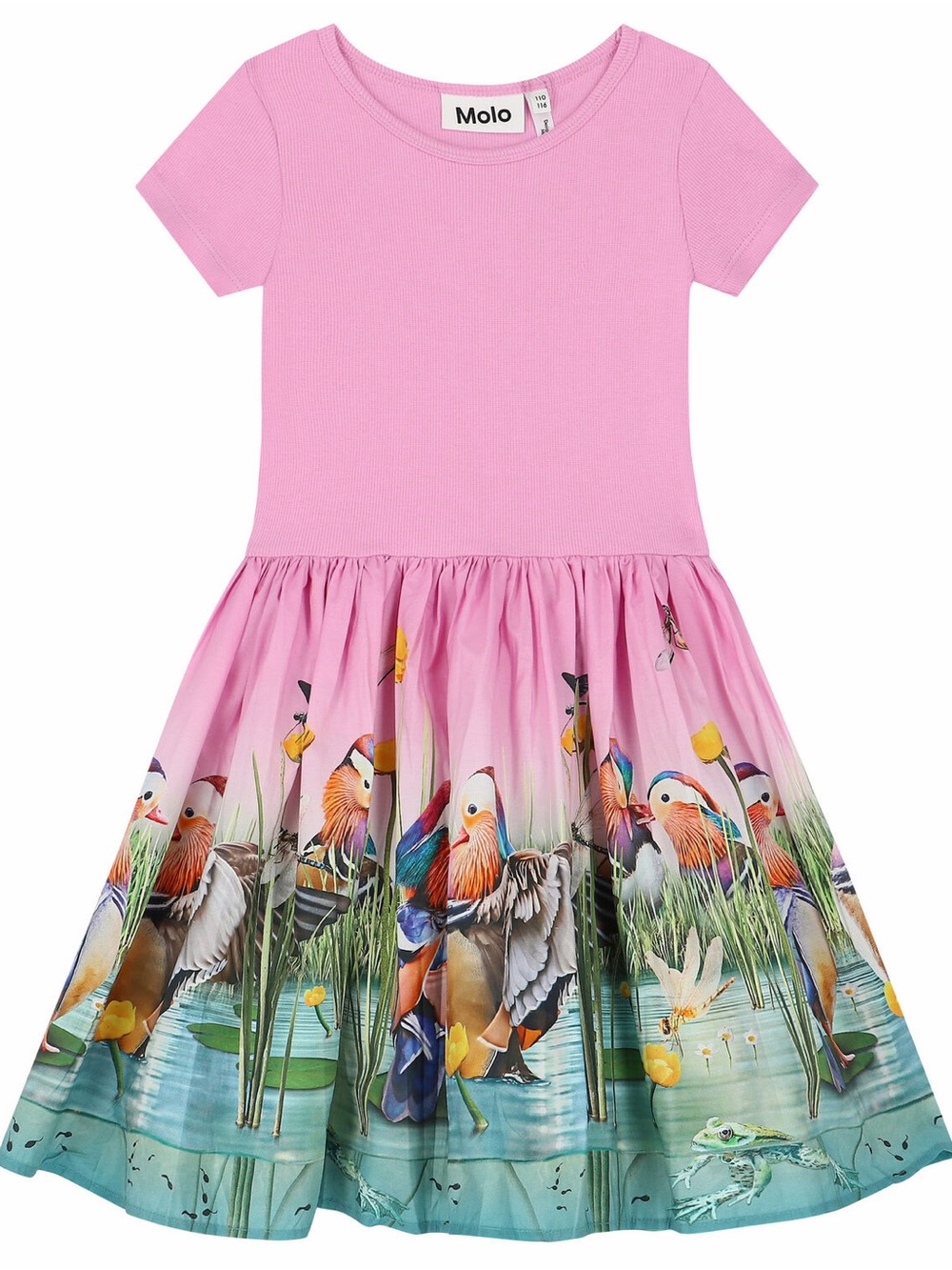 Molo new 11-12 bird dress